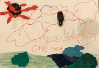 Kid’s Art of One Seed