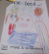 Kid’s Art of One Seed