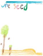 Kid’s Art of One Seed
