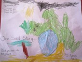 Kid’s Art of One Seed