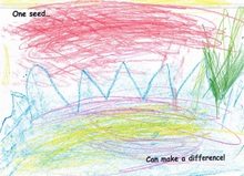 Kid’s Art of One Seed