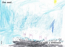 Kid’s Art of One Seed