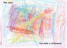 Kid’s Art of One Seed