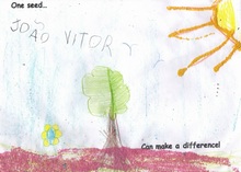 Kid’s Art of One Seed