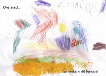 Kid’s Art of One Seed