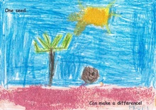 Kid’s Art of One Seed