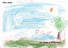 Kid’s Art of One Seed