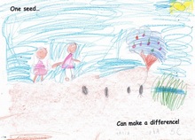 Kid’s Art of One Seed