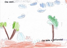 Kid’s Art of One Seed