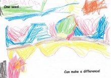 Kid’s Art of One Seed