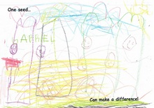 Kid’s Art of One Seed