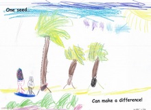 Kid’s Art of One Seed