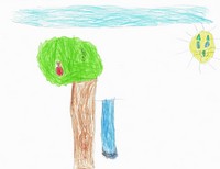 Kid’s Art of One Seed