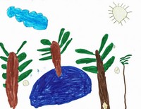 Kid’s Art of One Seed