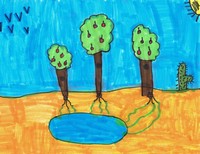Kid’s Art of One Seed