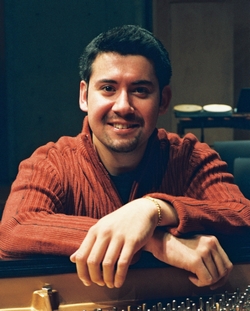 Ian Parker - pianist at rehearsal