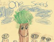 Kid’s Art of One Seed