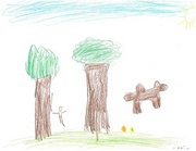 Kid’s Art of One Seed