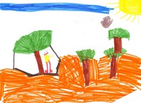 Kid’s Art of One Seed
