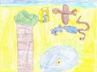 Kid’s Art of One Seed