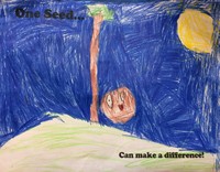 Kid’s Art of One Seed