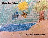 Kid’s Art of One Seed