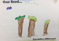 Kid’s Art of One Seed