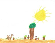 Kid’s Art of One Seed