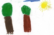 Kid’s Art of One Seed