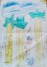 Kid’s Art of One Seed