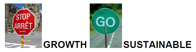 STOP growth GO sustainable