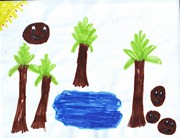 Kid’s Art of One Seed